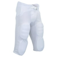 Rawlings NWT Silver Adult XS Padded Premium Integrated Football Pants